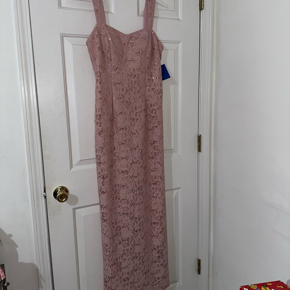 Beautiful pink sequin dress